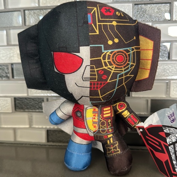 Transformers More Than Meets The Eye Plush Set Of 5 Metallic Limited Edition NEW - Picture 10 of 15